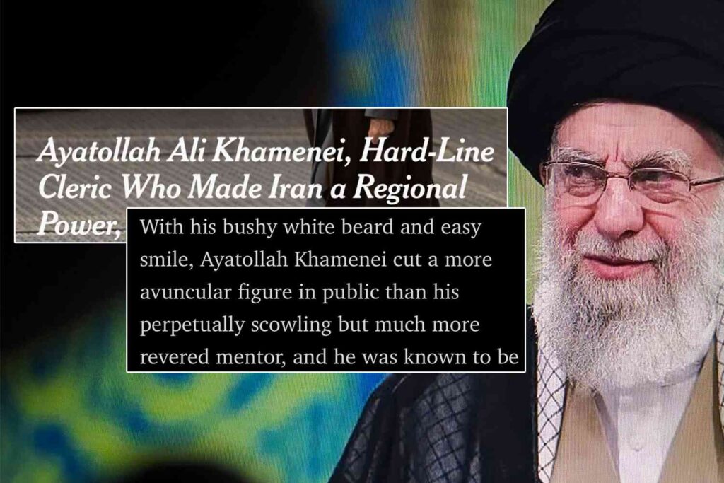 New York Times, Washington Post write flowery eulogies for the Ayatollah because of course