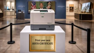Obama Library To Feature Interactive Exhibit Where Visitors Can Print Their Own Birth Certificates