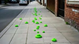 San Francisco Celebrates St. Patrick’s Day By Adding Green Dye To Sidewalk Poop