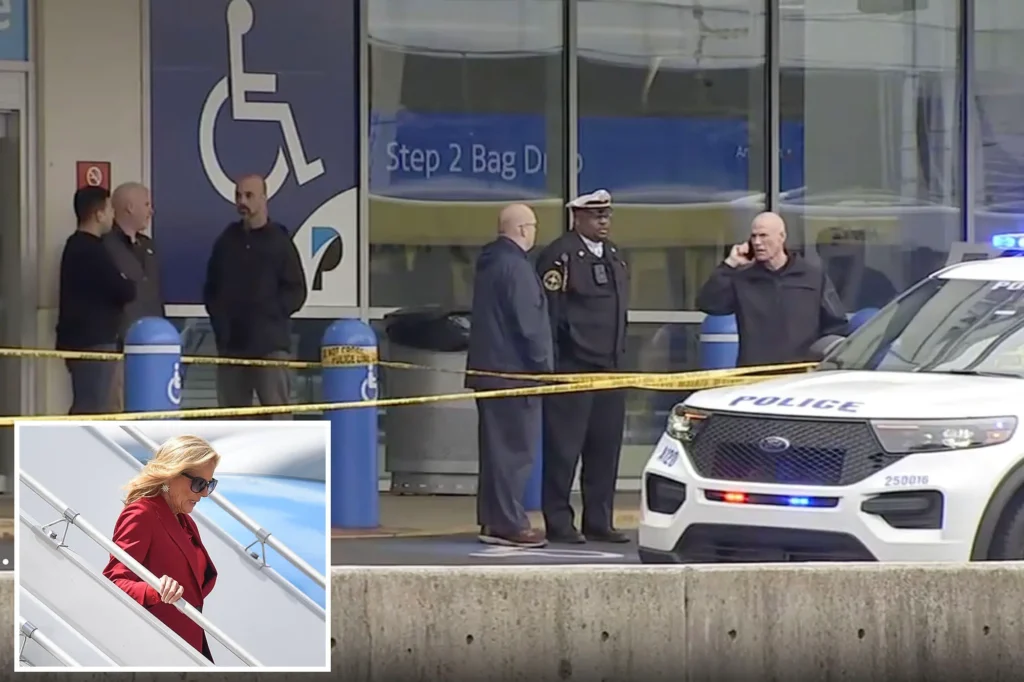 TRIGGERED: Secret Service agent shoots himself in leg while escorting Jill Biden at Philadelphia International Airport