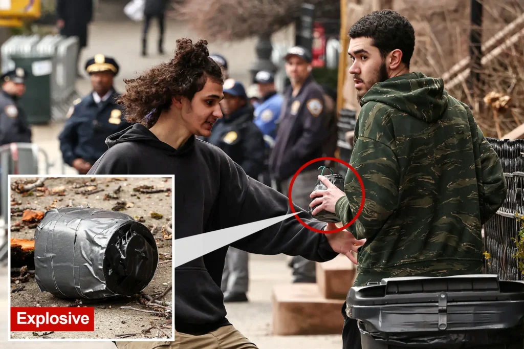 HELL BENT: Self-radicalized ISIS protesters used ‘Mother of Satan’ explosive inside bombs thrown at Gracie Mansion protest in NYC