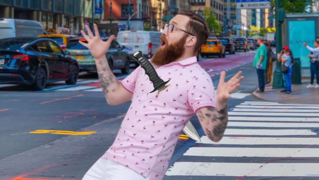 Tragedy: Liberal Gets Stabbed Before Finishing Telling People How Peaceful Islam Is