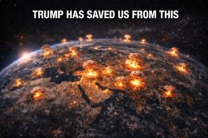 Trump has saved us from a global apocalypse