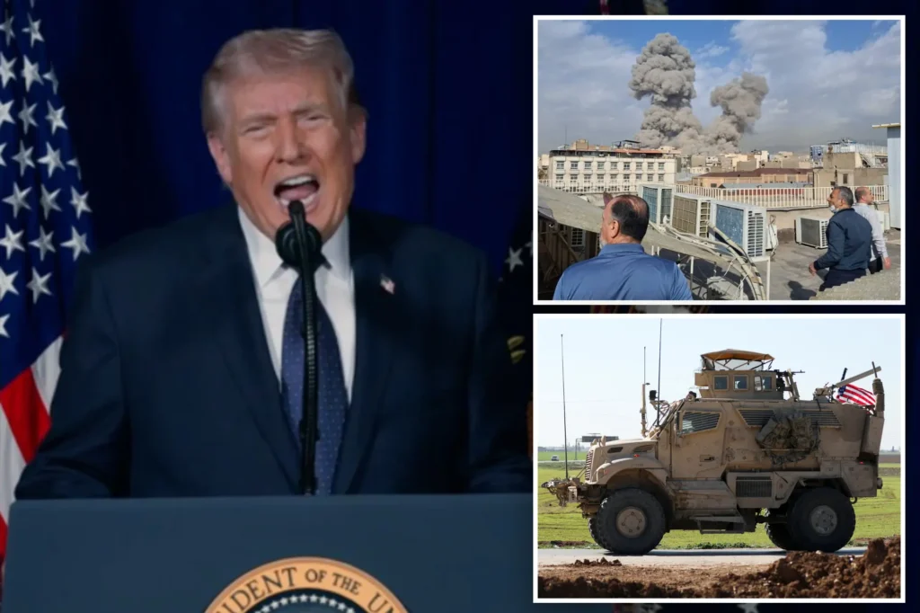 ON THE TABLE — EXCLUSIVE: Trump won’t rule out sending US troops into Iran ‘if necessary’— tells The NY Post war is progressing ‘way ahead of schedule’
