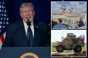 ON THE TABLE — EXCLUSIVE: Trump won’t rule out sending US troops into Iran ‘if necessary’— tells The NY Post war is progressing ‘way ahead of schedule’