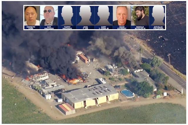 California fireworks titan arrested at Disney after 7 people killed in horror explosion at his illegal factory