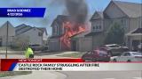 Castle Rock family without a home after fire caused by neighbor’s grill