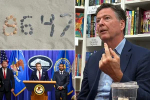 ‘SHELL’ GAME: Ex-FBI Director James Comey indicted for threatening to kill President Trump in ’86 47′ Instagram post