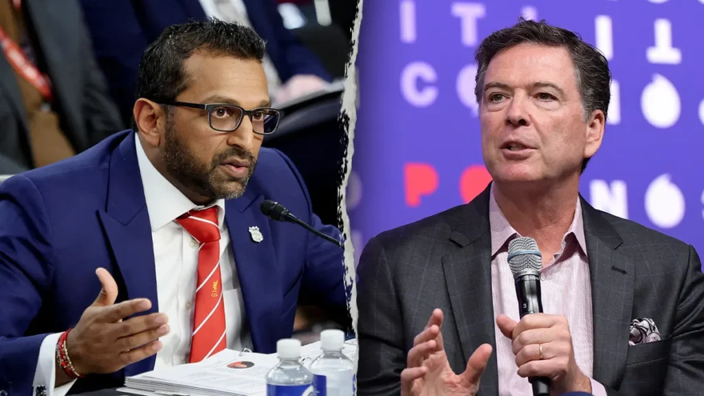 KASH CAB ALERT — Patel: FBI Spent Nearly a Year Probing James Comey’s Post