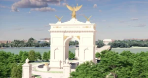 ‘Great nations build beautiful structures’: Commission advances plan for Trump’s 250-foot-tall Triumphal Arch