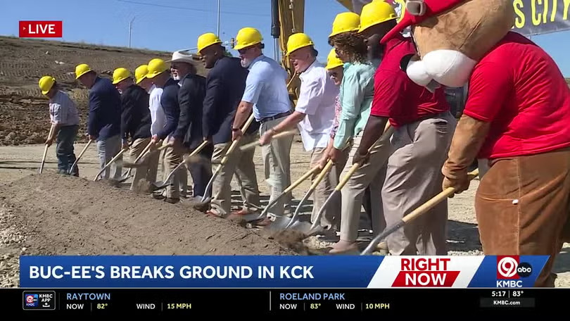 I-70 ramps in Kansas City, Kansas closing temporarily for Buc-ee’s construction