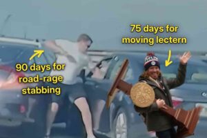 INJUSTICE: J6 prosecutor gets only 90 days in jail for stabbing driver “over and over again” in Florida