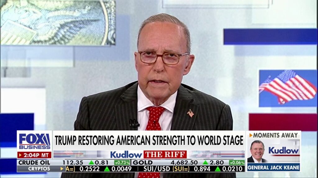 Kudlow: America’s military might is guarding our freedom and prosperity