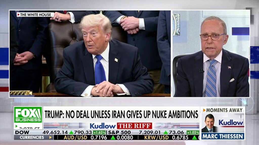 Kudlow: The Iranian economy is sinking