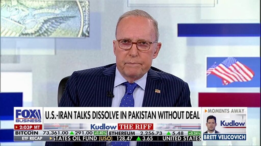 Kudlow: This will happen to anyone who does business with Iran