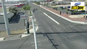 Las Vegas police shoot armed suspect wearing body armor near Harmon and Arville