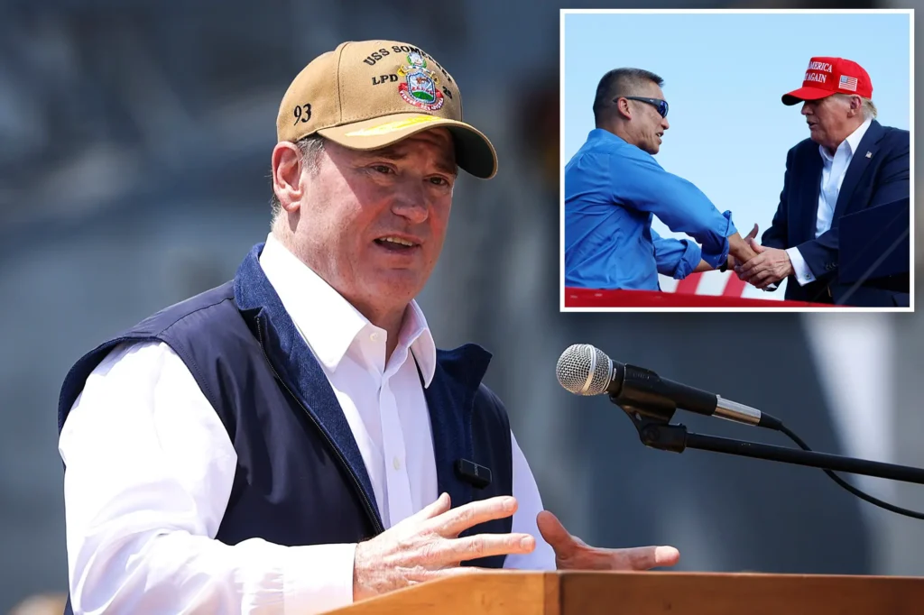 SHIPPED OUT: Trump replacing Navy secretary in major shakeup as Strait of Hormuz blockade rages