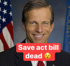 RINO ALERT — REPORT: SAVE Act dead in Senate because apparently the GOP doesn’t want to save America anymore