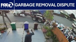 Trash dumped on driveway over alleged payment dispute in San Pablo, CA