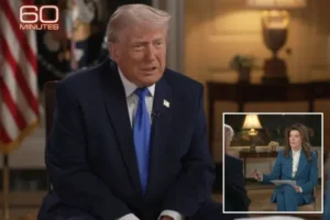 Trump calls “60 Minutes” host disgraceful for reading WHCD suspect’s alleged manifesto on air