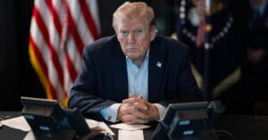 Trump’s Iran address scores headlines he sought and makes clear Hormuz is not his battle