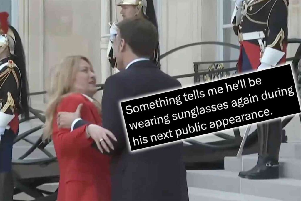 AWKWARD: What in the world is this interaction between Macron and Italy’s PM?