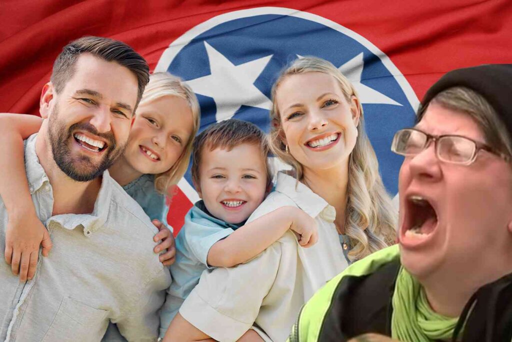 Wokies outraged after Tennessee makes June “Nuclear Family Month” 😌