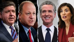 DEMOCRAT SCUM ALERT: 4 Democrat governors defy Trump by taxing tips and overtime their residents earned