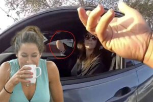 A Florida cop pulled this woman over for driving with her phone in her right hand. There was only one problem.