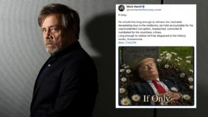 TDS ALERT — LUNATIC DEMOCRATS: Actor Mark Hamill posts image of a dead President Trump, captioned ‘If Only’
