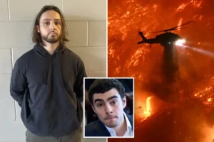 LINGUINE IN THE BRAIN: Alleged Palisades arsonist became ‘fixated’ with Luigi Mangione, started blaze ‘out of resentment of the rich’