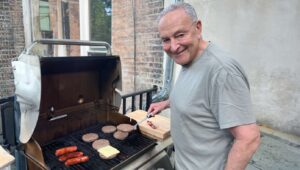 Chuck Schumer Celebrates Memorial Day Alone As All Of Last Year’s Guests Dead From E. Coli