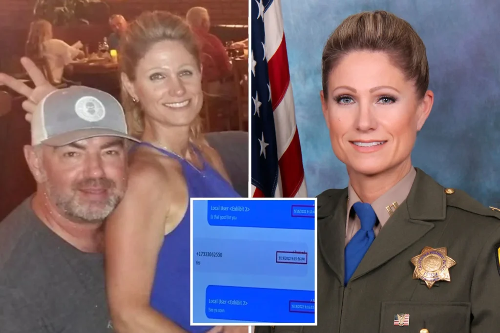 DEADLY INTENT: Haunting final texts emerge after California Highway Patrol captain and her Napa Valley hitman lover lured her husband to his death in Kentucky