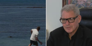 Defense attorney Myles Breiner explains why rock was hurled at endangered monk seal