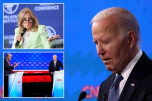 BRAIN DEAD VEGETABLE — QUACK AND JILL: Jill Biden shockingly admits she thought Joe was ‘having a stroke’ during disastrous 2024 debate with Trump