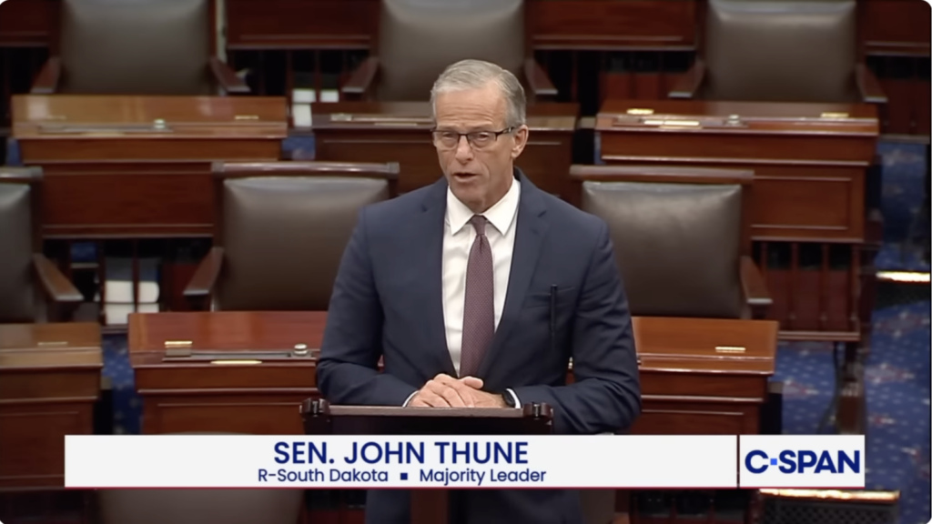 FULL OF SH*T RINO: John ‘Failure Is Not An Option’ Thune Just Failed Election Integrity