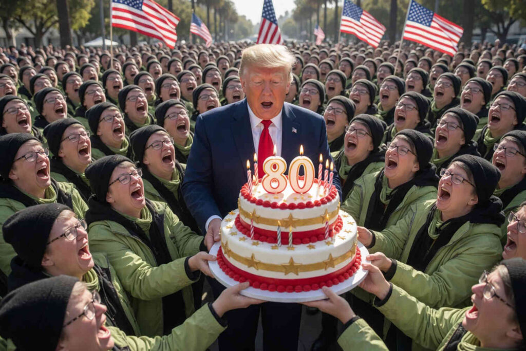 Liberals Planning Giant Get-Together For Trump’s Birthday
