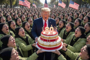 Liberals Planning Giant Get-Together For Trump’s Birthday