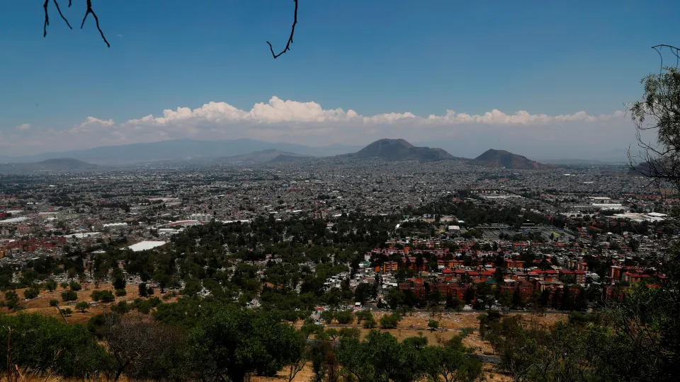 Mexico City is sinking so quickly, it can be seen from space