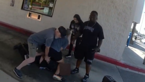 Police bodycam footage shows moments after deadly Las Vegas grocery store shooting