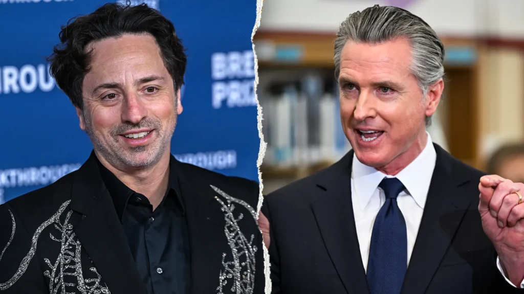 NEWSCUM ALERT: Sergey Brin confronted Gavin Newsom at treehouse party before ditching California over billionaire tax