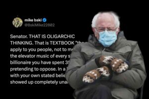 COMMUNIST SANDERS ALERT: This Ohio teacher fired a surface-to-air truth missile at Bernie for his “oligarch” routine and you should read it