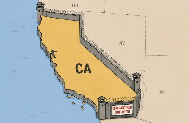 NEWSCUM ALERT: An ancient killer returns to California — I strongly suspect that it has to do with two Democrat policies: Illegal immigration and rampant homelessness