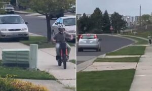 DEMOCRAT STATE OF WASHINGTON: Upscale Pacific Northwest neighborhood explodes after Ford Focus Karen, 56, chases child down sidewalk in her car