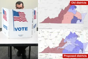 Virginia Supreme Court invalidates Democrats new, voter-approved redistricting map, delivering a significant victory for Republicans