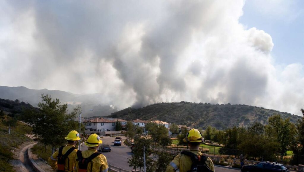 White Smoke Rises From Los Angeles, Signaling Karen Bass Is Still Mayor
