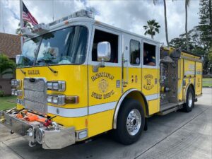 Why fire engines are yellow across Hawaiʻi, except on Kauaʻi