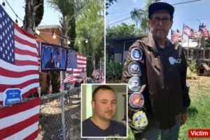69-year-old Army veteran owner of iconic ‘Trump House’ in California dies after vicious alleged beating by a 32-year-old Navy veteran