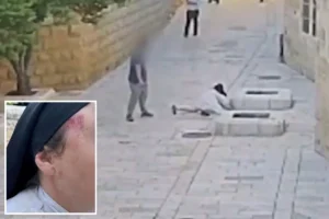 Goon brutalizes defenseless nun in daylight assault in Jerusalem