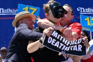 Hot Dog Eating Champ Joey Chestnut Pleads Guilty to Battery in Indiana